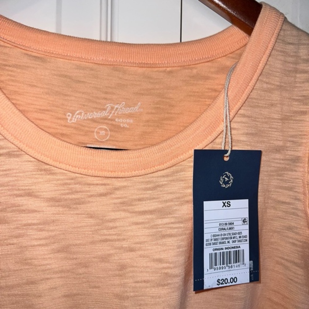 Universal Thread Coral Size XS Long, Sleeveless Dress. NWT. - Picture 2 of 7